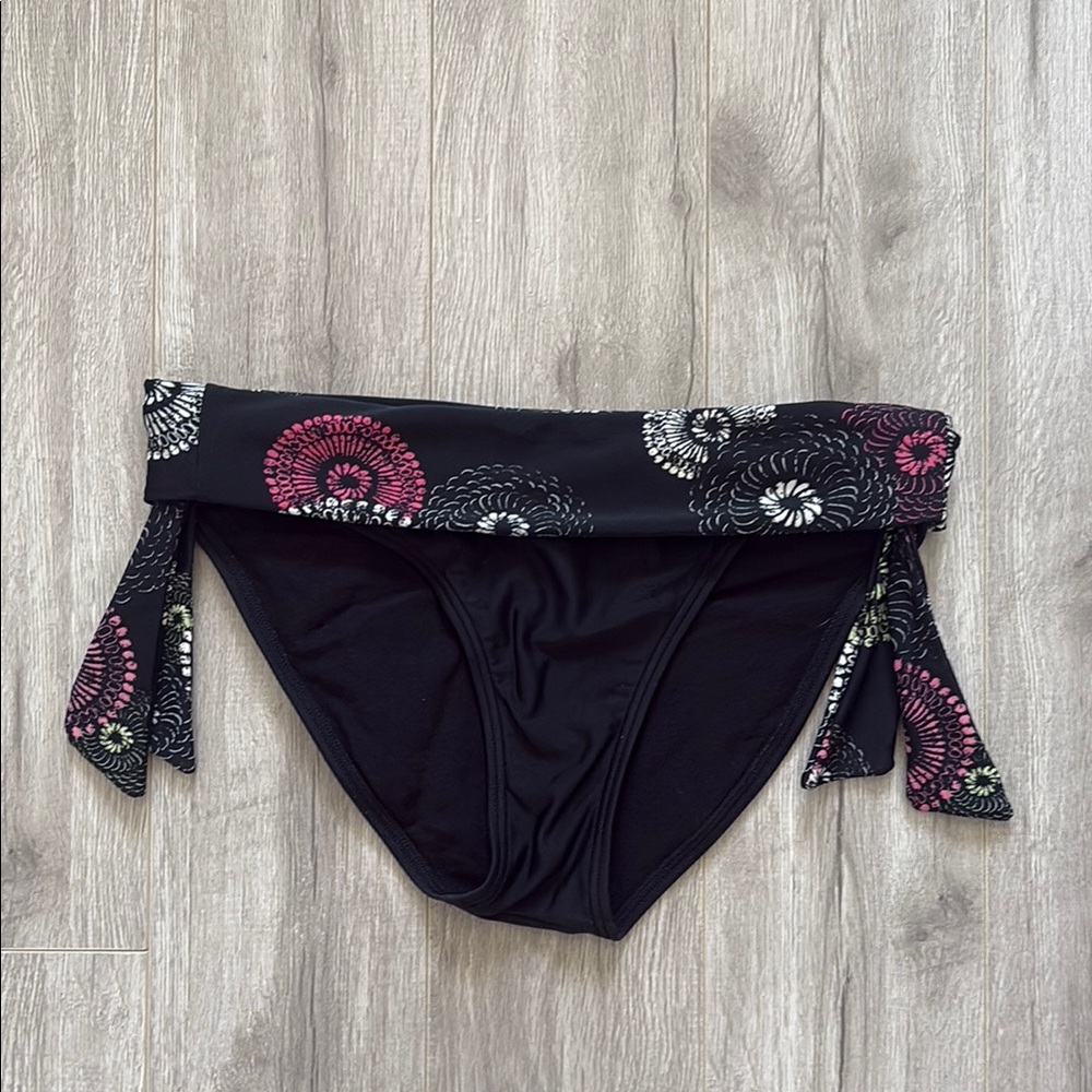 Lole Black and Red Bikini with Adjustable Side Ties
